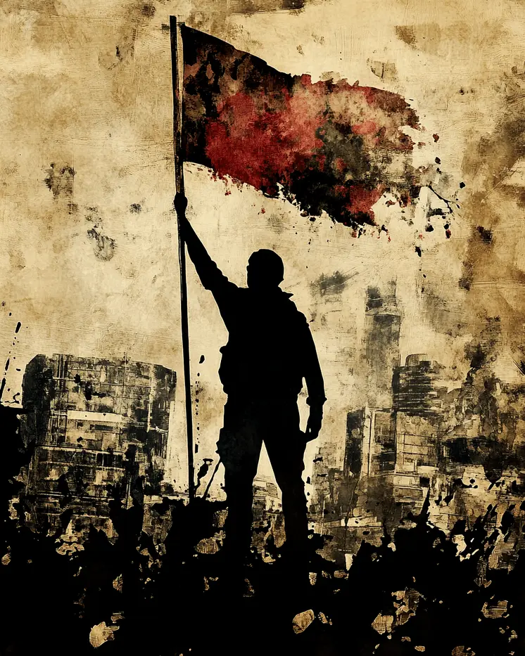Dystopian Revolutionary Art Prints - 8"x10" Artwork
