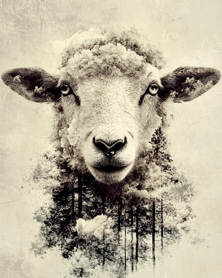 Dystopian Sheep Art Prints - 8"x10" Artwork