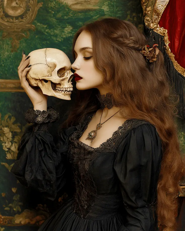 Goth Lost Love Art Prints - Gothic 8"x10" Artwork