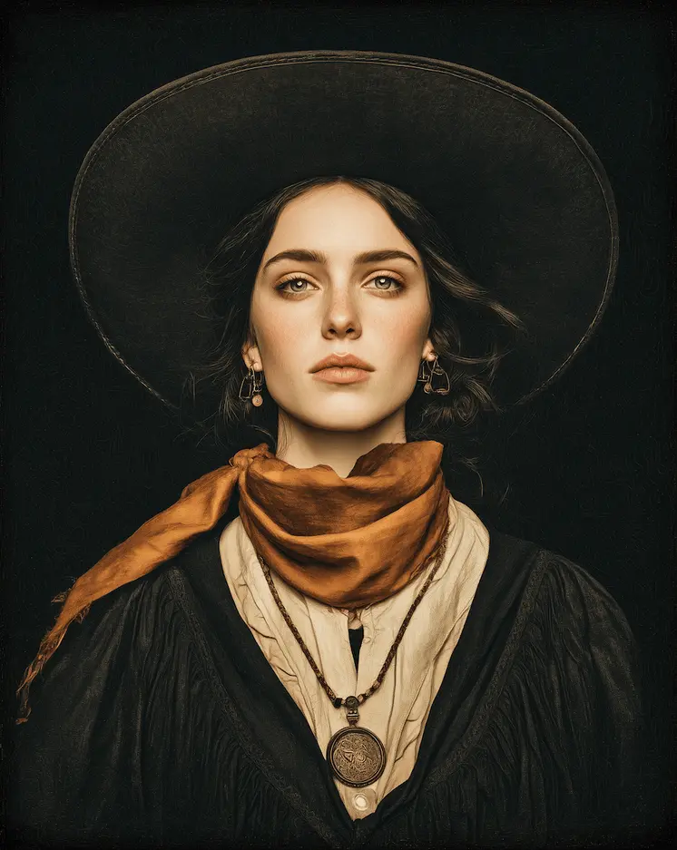 International Cowgirl 17 - International Cowgirl Keepsake Art Prints 8"x10" Artwork for 11"x14" Frame