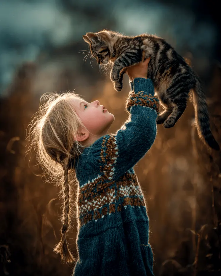 My Beautiful Cat Art Print - 8"x10" Artwork
