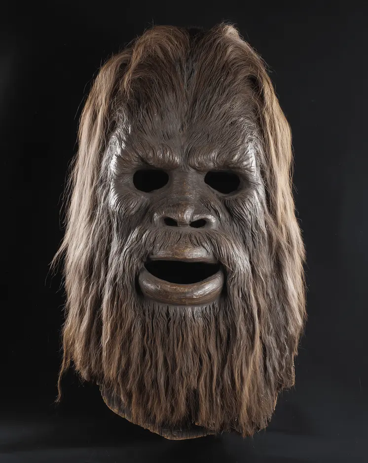 Bigfoot Mask 4 - Mask Art Prints - 8"x10" Artwork