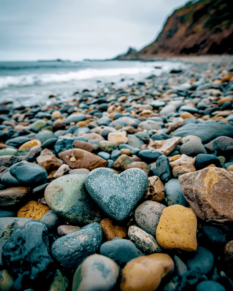 Heart of Stone - Wholesale Coastal Art Print - 8"x10" Artwork