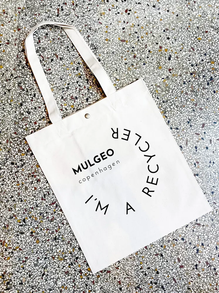 MULGEO tote bag "I am a recycler"