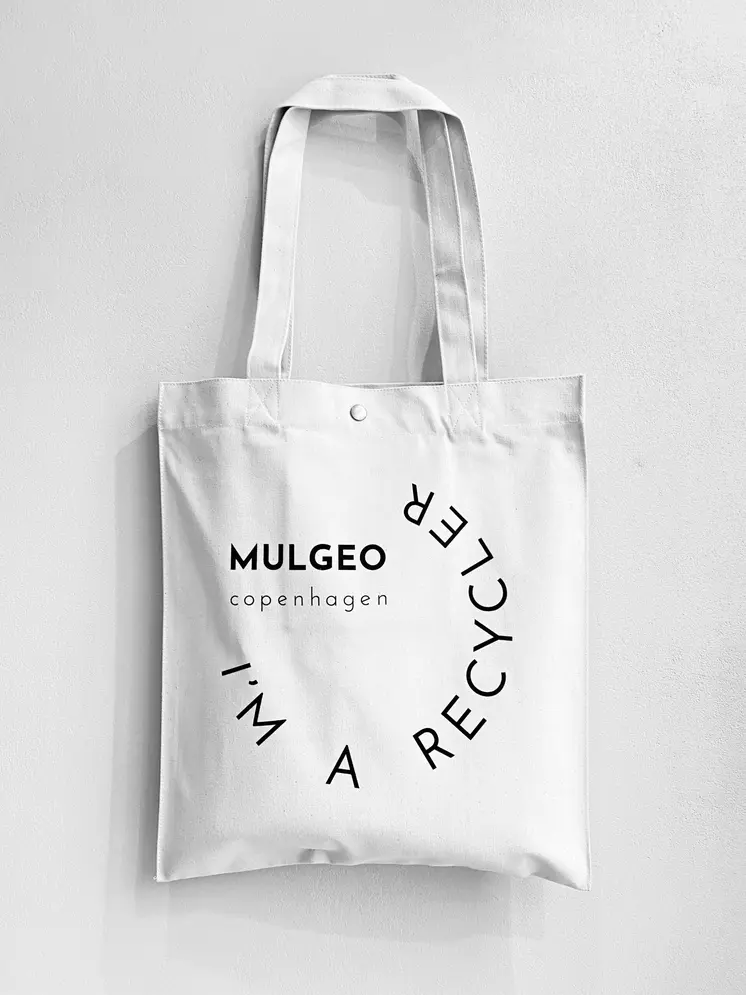 MULGEO tote bag "I am a recycler"