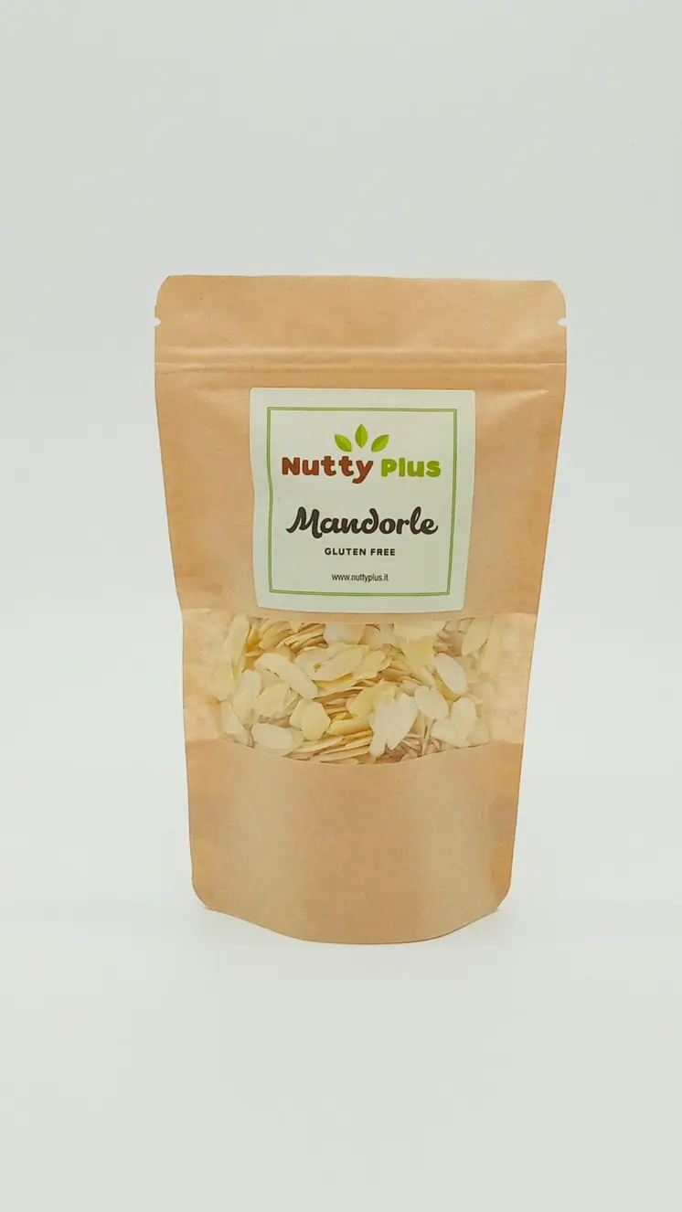Mandorle Affettate Siciliane NuttyPlus – 100% Naturali per Dolci e Ricette