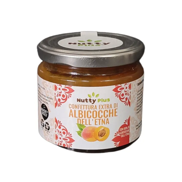 Confettura di Albicocche Siciliane 200g – Gusto Autentico Nuttyplus