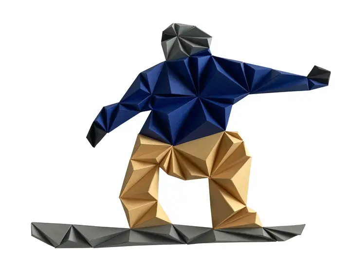 Snowboarder - In gear