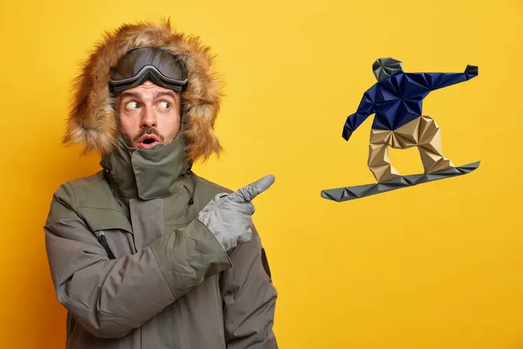 Snowboarder - In gear