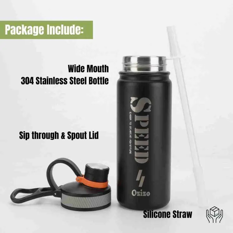 22oz Insulated Stainless Steel Protein Shaker