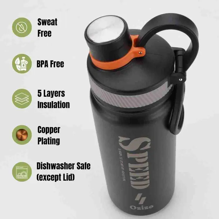 22oz Insulated Stainless Steel Protein Shaker
