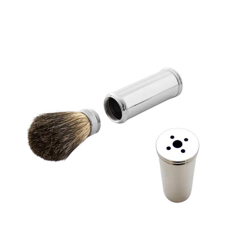 CR21 Travel Shave Brush - 3 piece