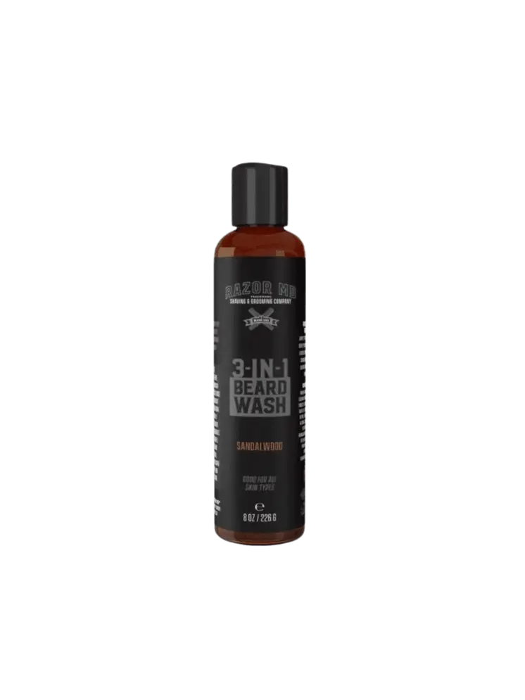 3 in 1 BEARD WASH - Sandalwood
