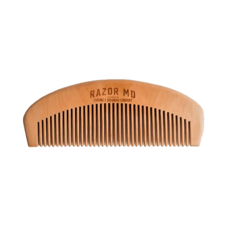 RAZOR MD Wooden Beard Comb