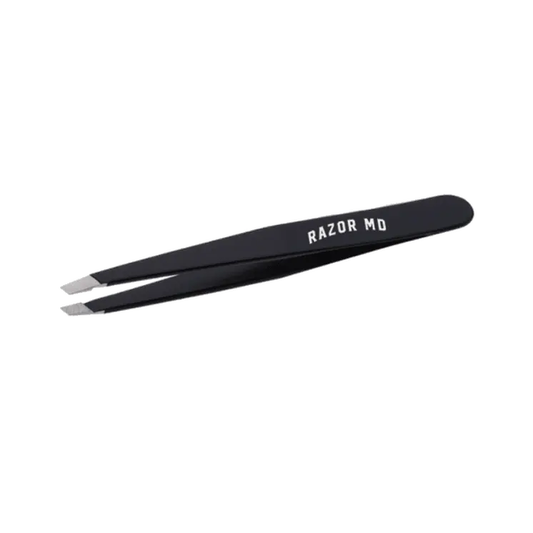 RAZOR MD Slanted Blackout TWEEZERS