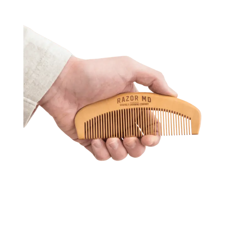 RAZOR MD Wooden Beard Comb