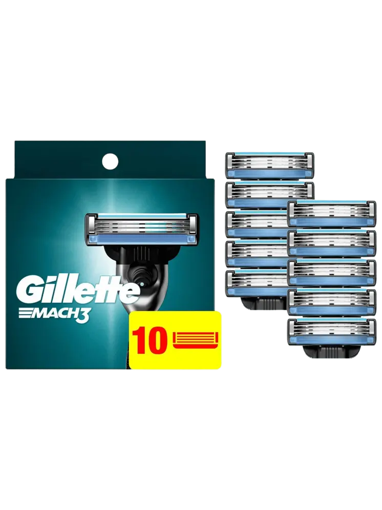 Gillette® Mach3™ Blades - 10 pack