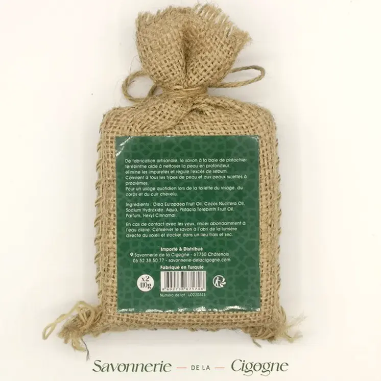 Savon à la baie de Pistachier Térébinthe 2x110g