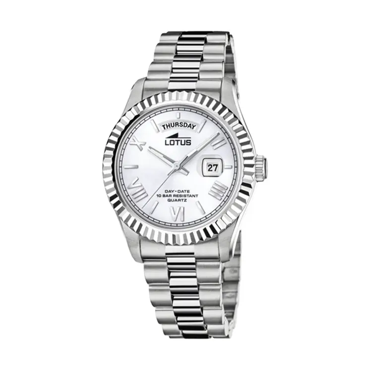 LOTUS WATCHES Mod. FREEDOM Day Date WHITE