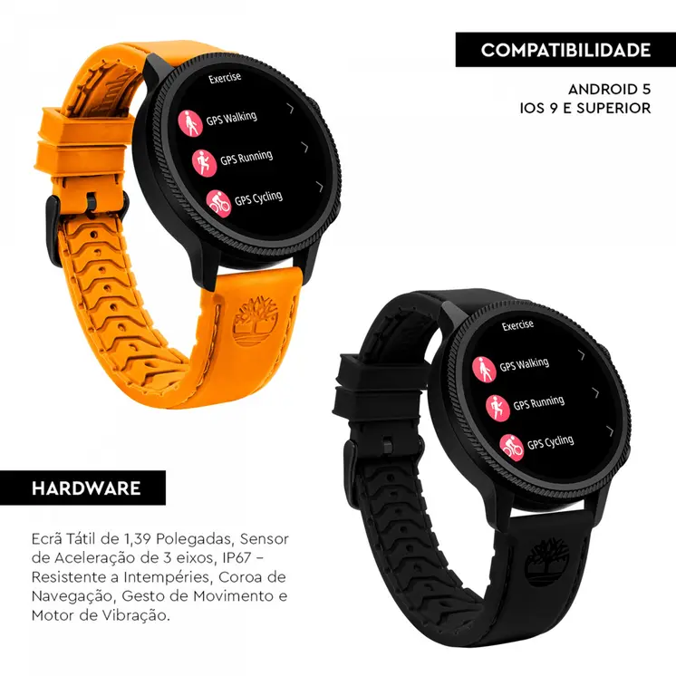 TIMBERLAND SMARTWATCH WATCHES Mod. TDIGB00645X0