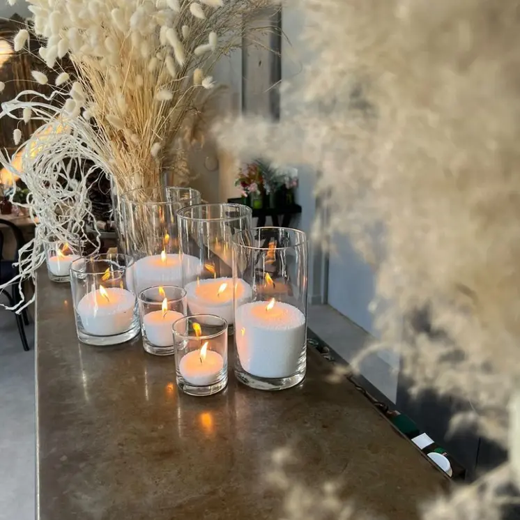 Unscented White Candle Sand in bulk  KG / LBS