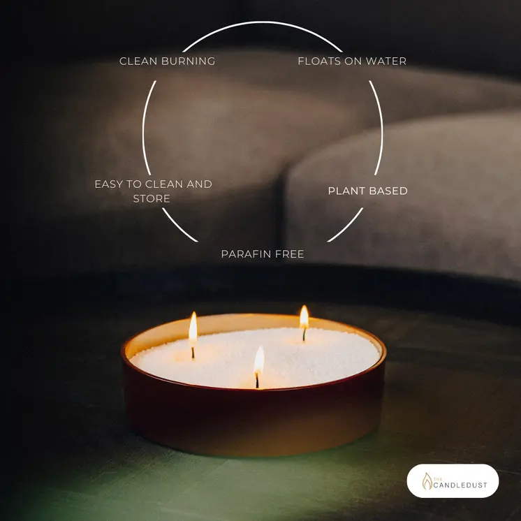 Unscented White Candle Sand in bulk  KG / LBS