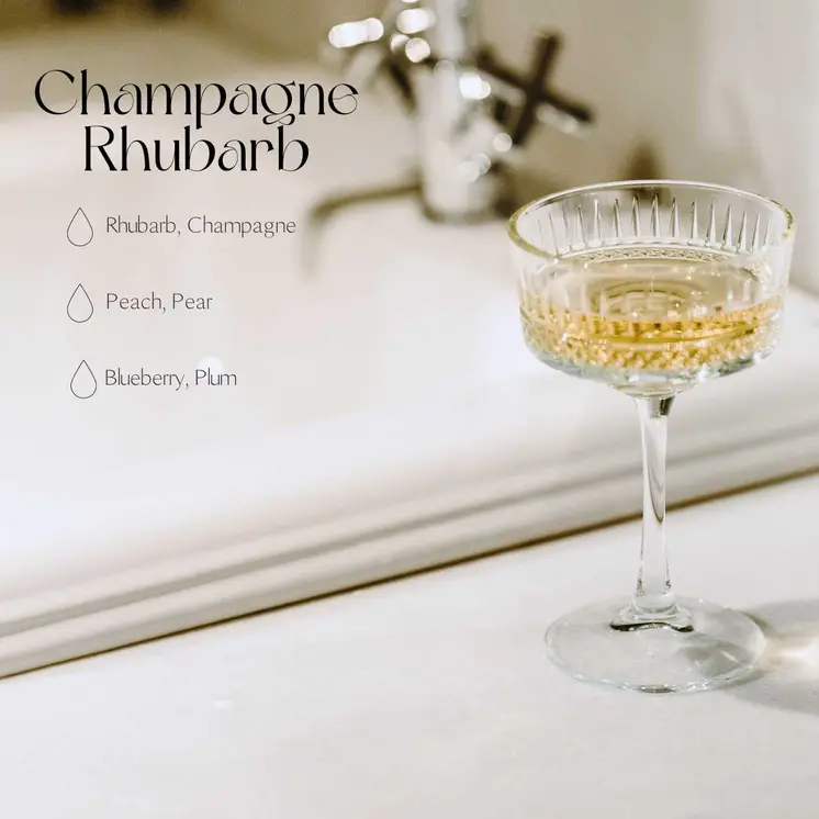 Champagne Rhubarb car refill