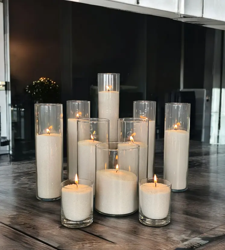 Breeze Scented Candle Sand 330g/0.73lbs
