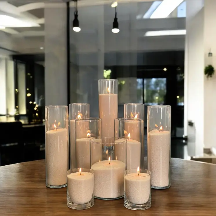 Sand unscented Candle Sand 330g/0.73lbs
