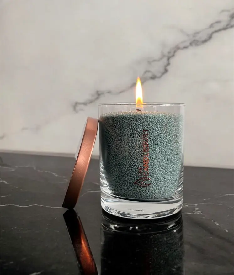 Emerald unscented Candle Sand 330g/0.73lbs