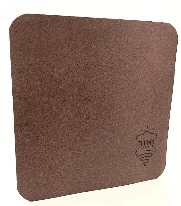 Dark brown mouse pad
