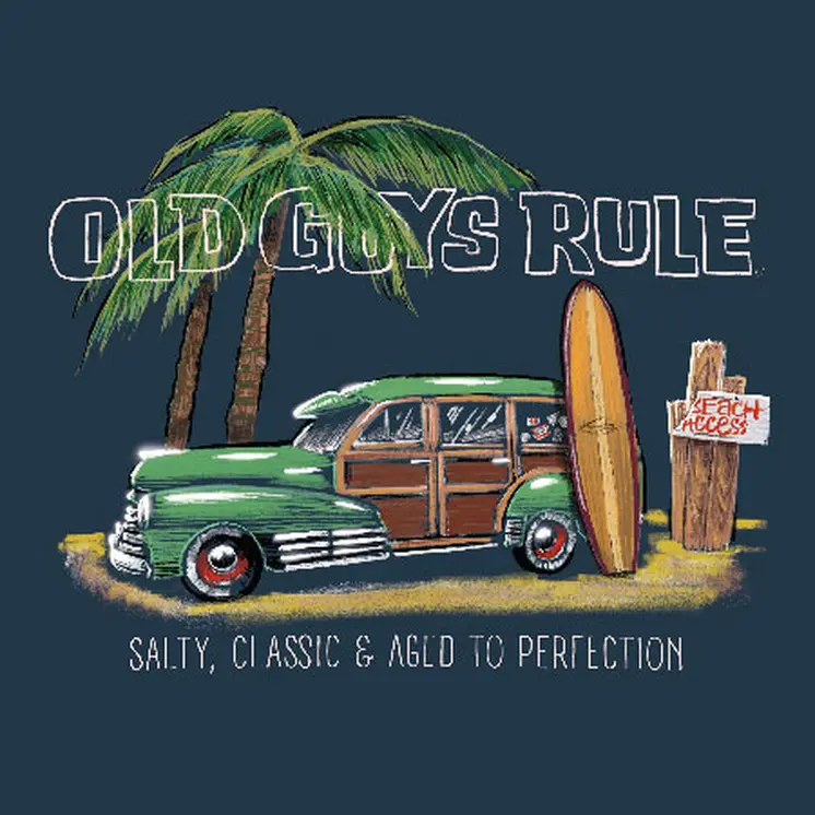 Old Guys Rule Beach Crusier