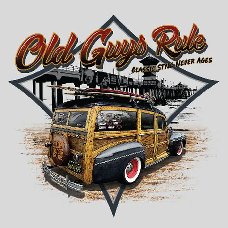 Old Guys Rule Classic Woody