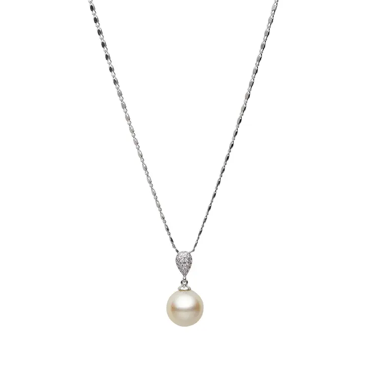 South Sea White Pearls Alphington Pendant 13-14 mm AAA