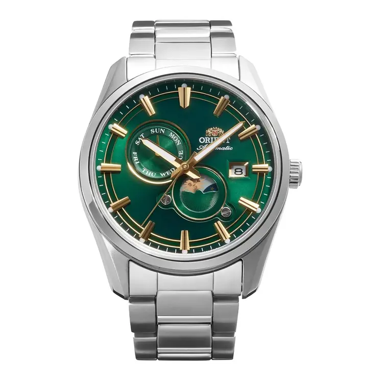Orient Stretto Sun and Moon Automatic RA-AK0314E30B Montre Hommes