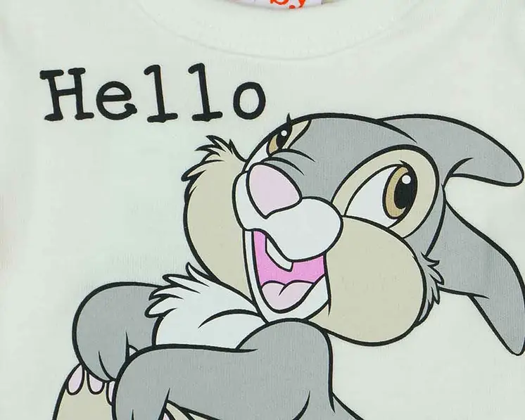 3 részes baba szett Thumper nyuszi mintával