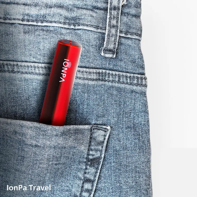 Ionickiss Ionpa Travel . Japanese portable toothbrush (rose)