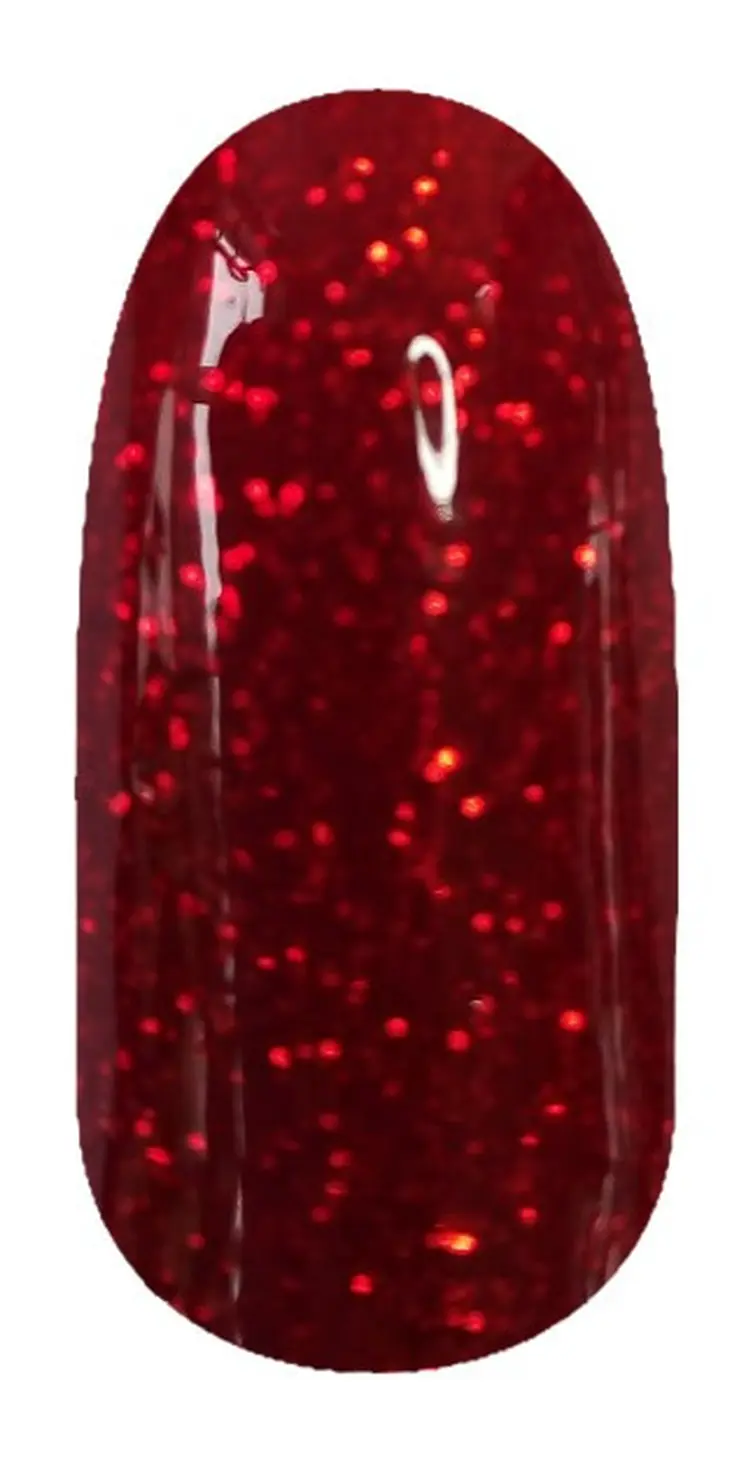 Gel Nail Polish - DN255 - Christmas Miracle Red 7ml