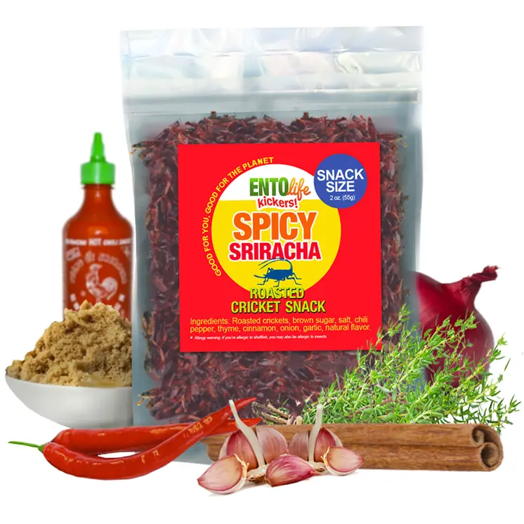 Sriracha Crickets