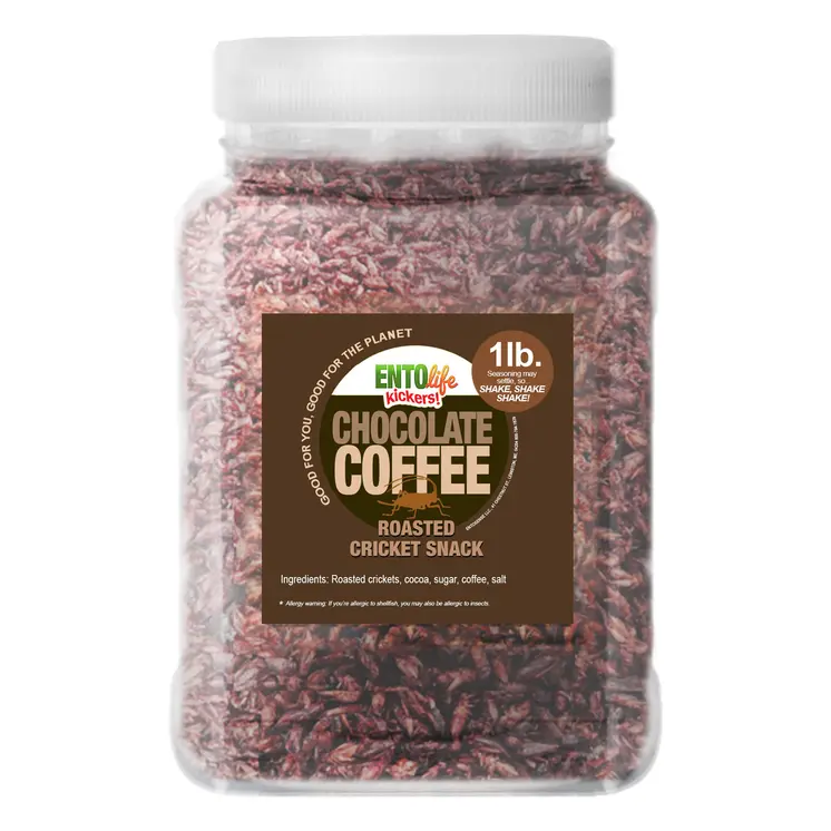 Crickets By The Pound | Chocolate Coffee