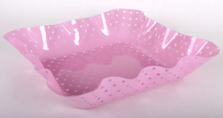 MŰA.BOWLER 4 CORNERS WITH PINK DOTS30