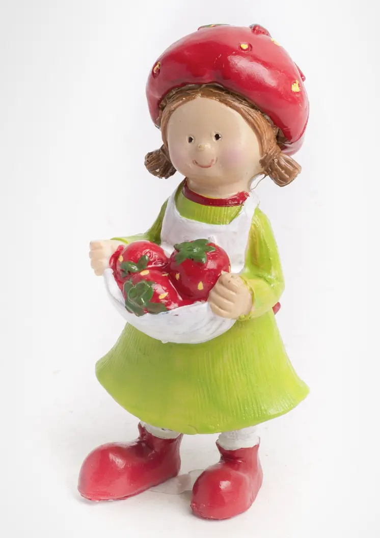 P. STRAWBERRY GIRL+STRAWBERRY RED/GREEN 10.8