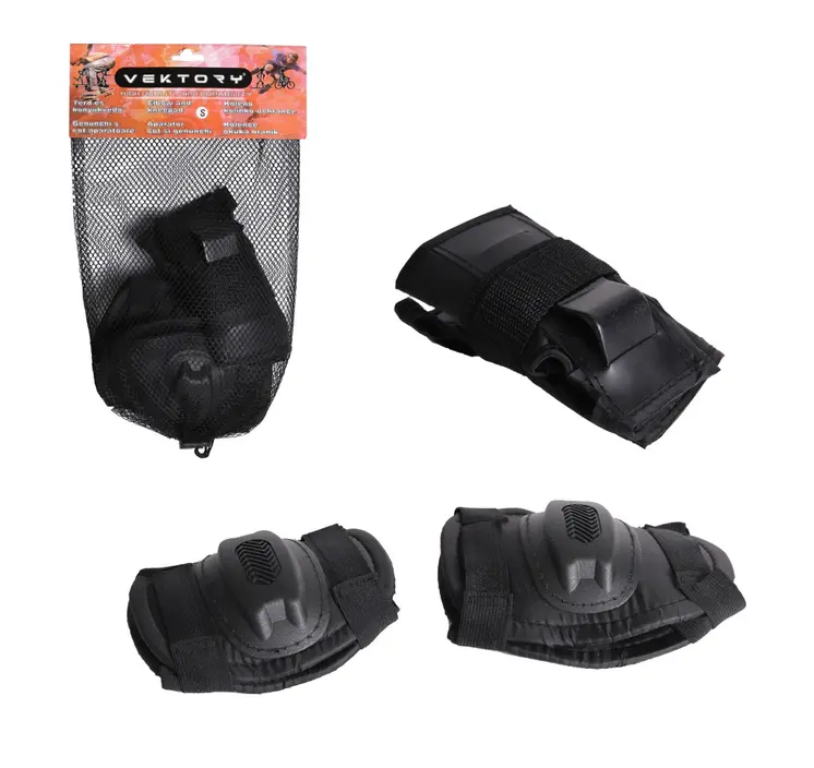 KNEE+KNEE+KNEE PROTECTOR BLACK "M"