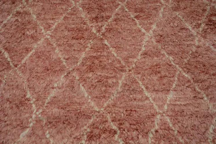 Moroccan Fluffy Living Room Carpet