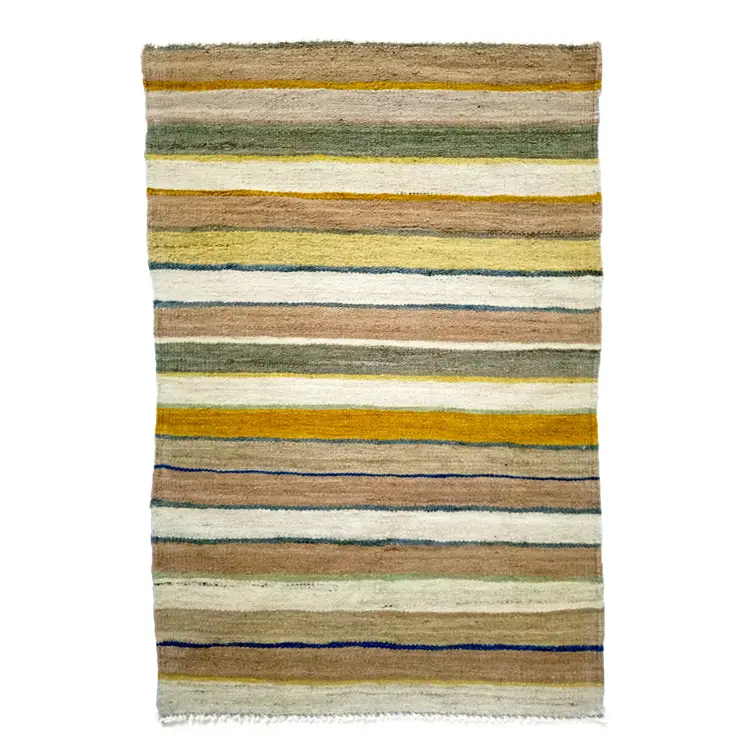 Nordic Handmade Striped Kilim Rug