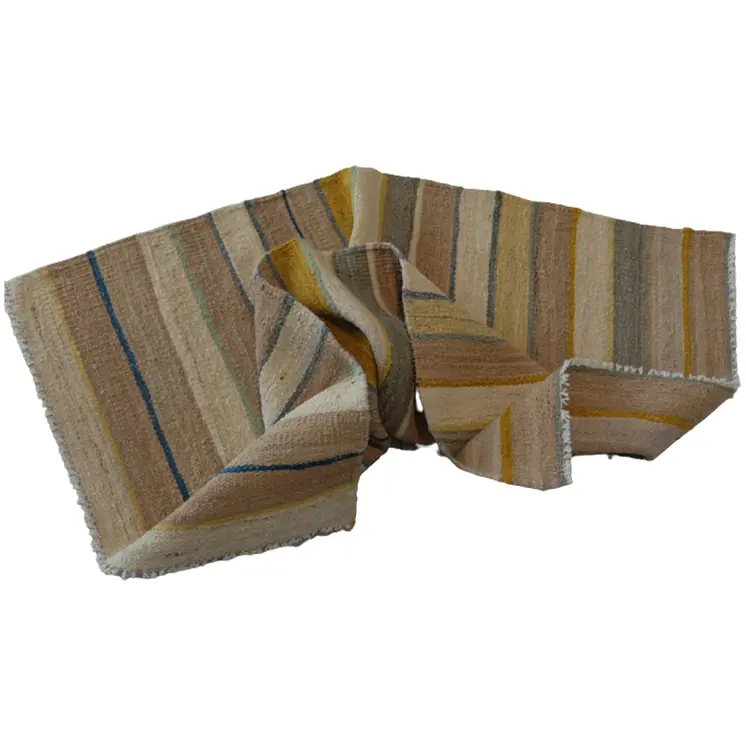 Nordic Handmade Striped Kilim Rug
