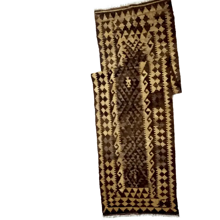 Antique Barley Corn Kilim Runner