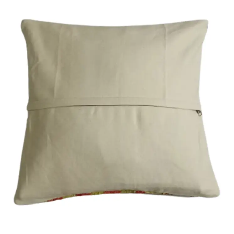 Woolen Twine Kilim Cushion Cover