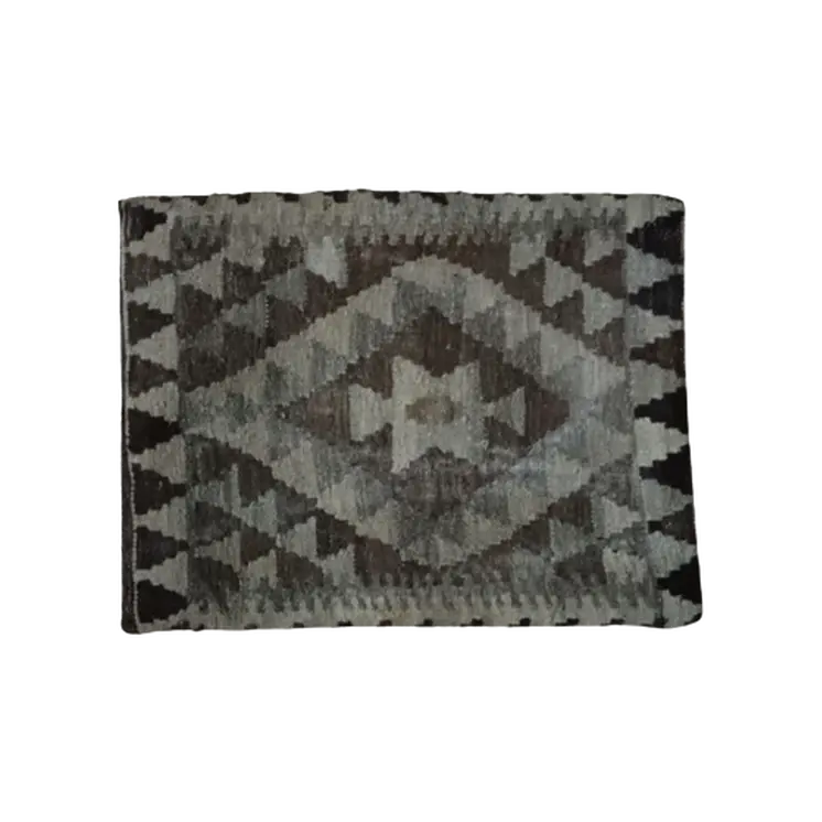 Kilim Camouflage Green Cushion Cover