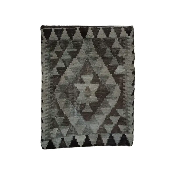 Kilim Camouflage Green Cushion Cover